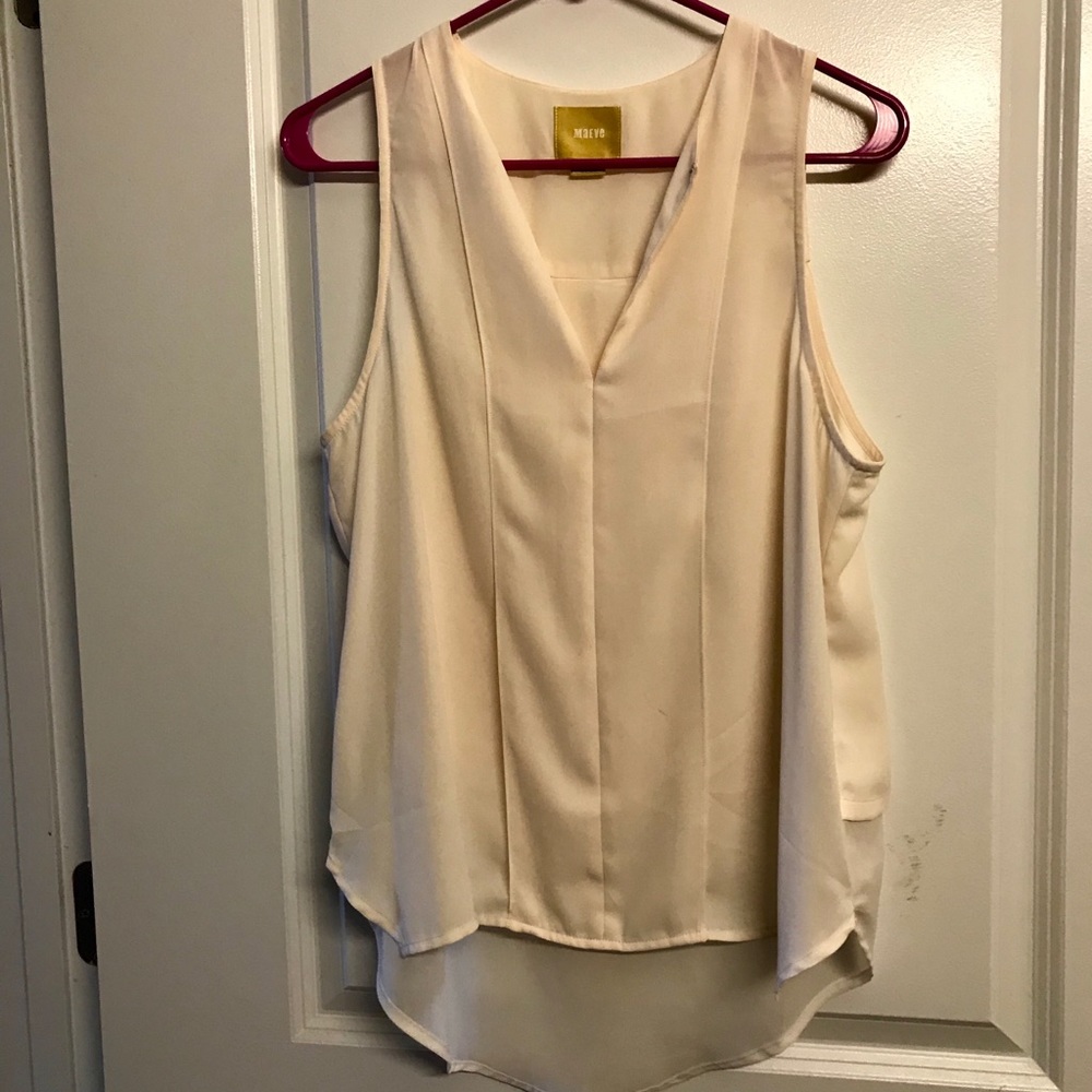 Cream blouse by Maeve